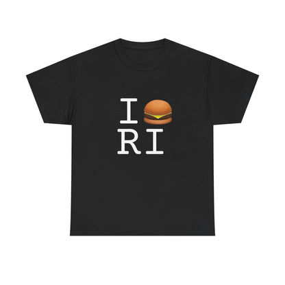 "I Cheeseburger Rhode Island" Tee