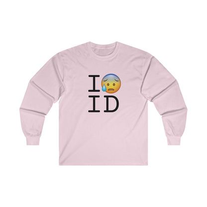 "I'm Anxiously Sweating in Idaho" Long Sleeve Shirt