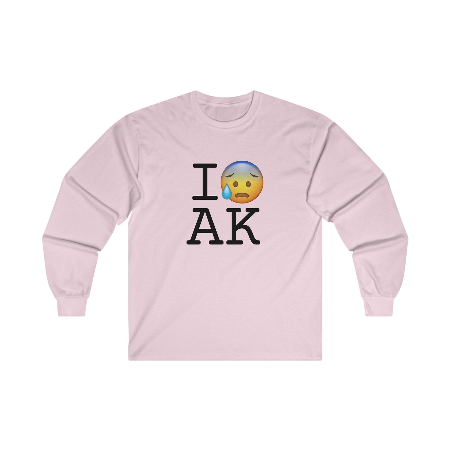 "I'm Anxiously Sweating in Alaska" Long Sleeve Shirt