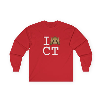 "I Don't Hear Connecticut" Long Sleeve Shirt