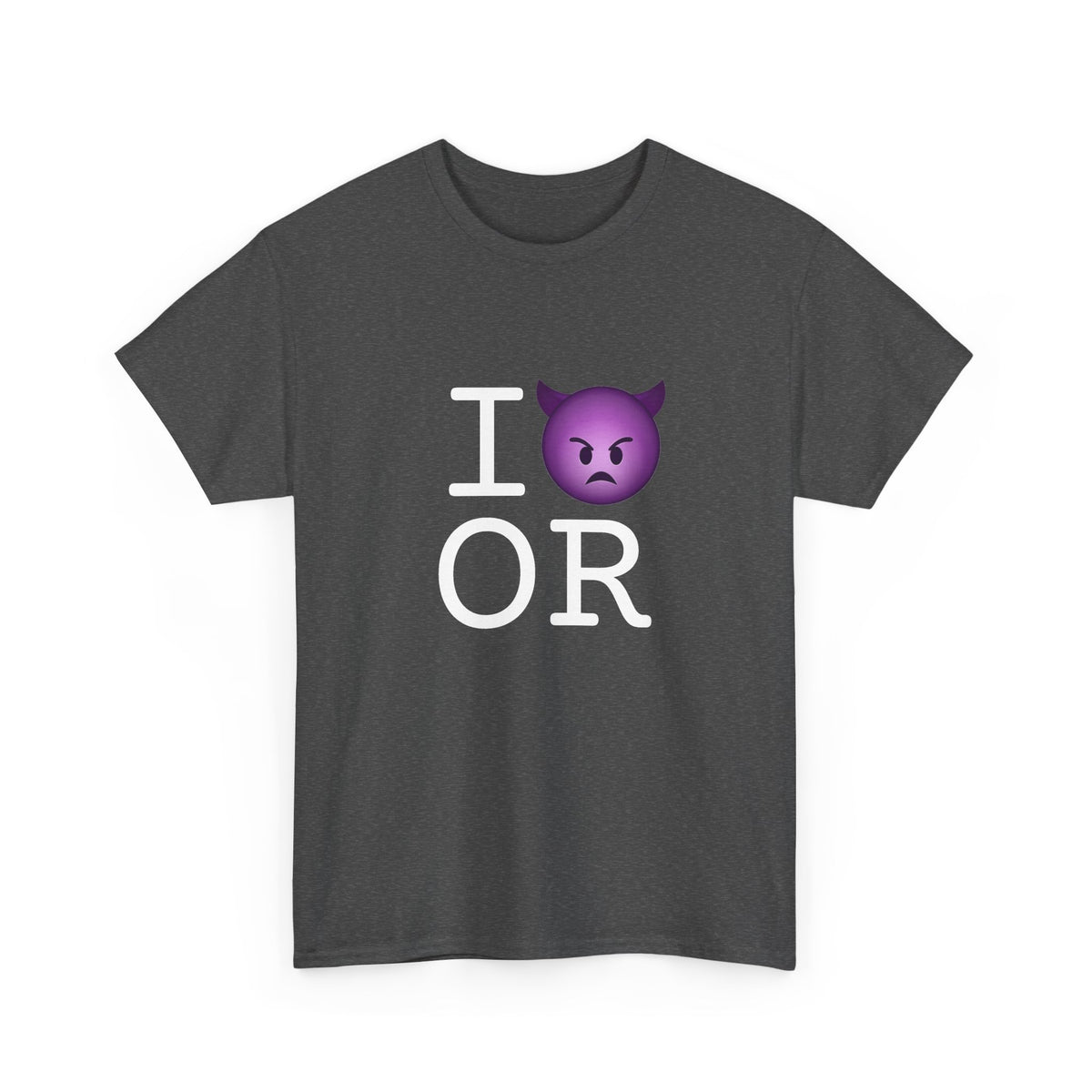 "I'm an Angry Devil about Oregon" Tee