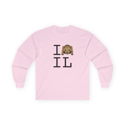 "I Don't Hear Illinois" Long Sleeve Shirt