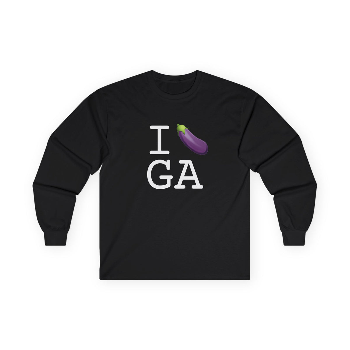 "I Eggplant Georgia" Long Sleeve Shirt