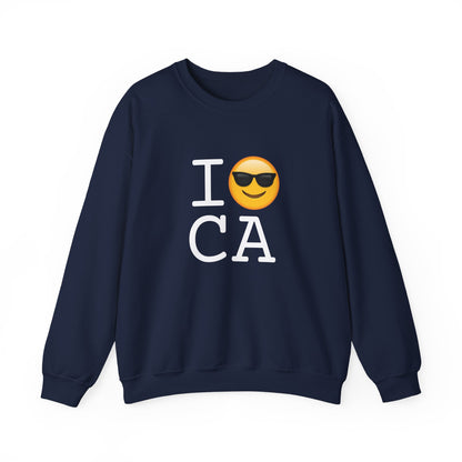 "I'm Cool with California" Sweatshirt