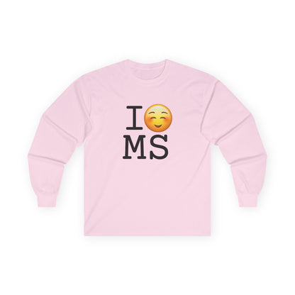 "I Blush at Mississippi" Long Sleeve Shirt
