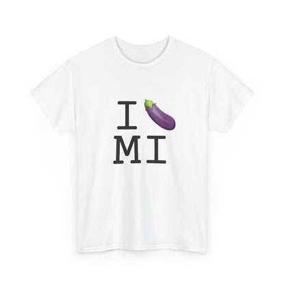 "I Eggplant Michigan" Tee