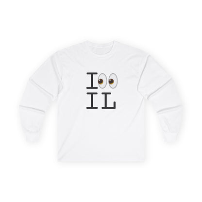 "I Look at Illinois" Long Sleeve Shirt