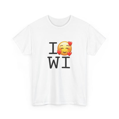 "I Adore Wisconsin" Tee