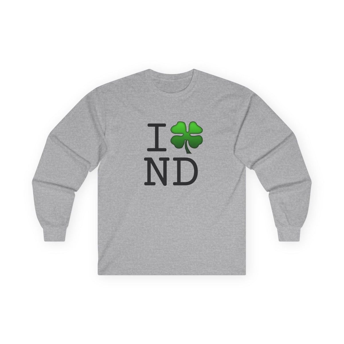 "I'm Lucky (Clover) in North Dakota" Long Sleeve Shirt