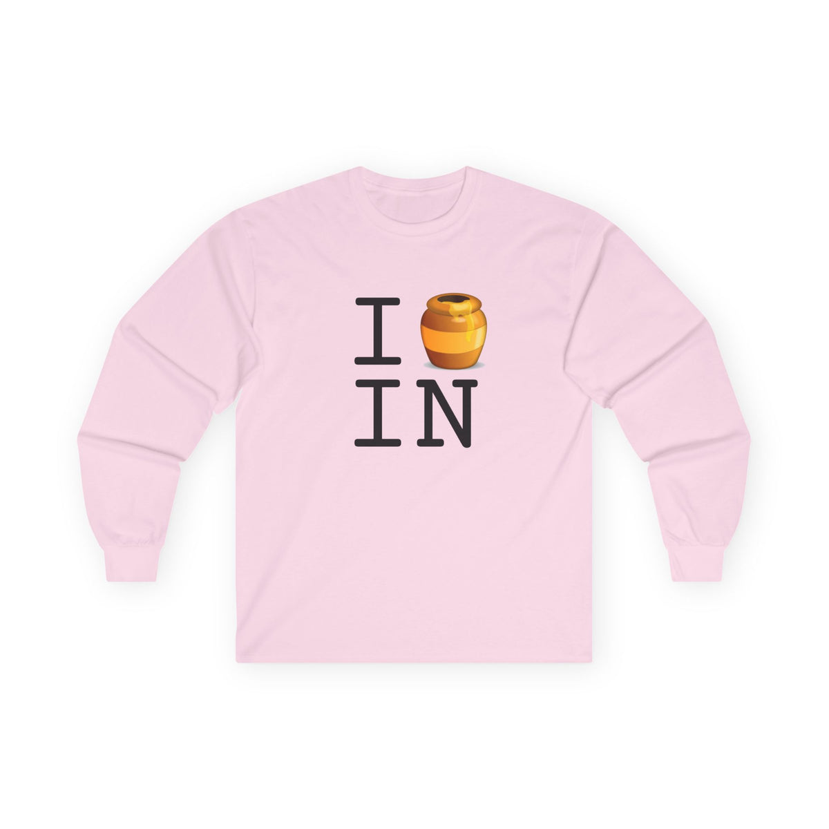 "I Honey Indiana" Long Sleeve Shirt