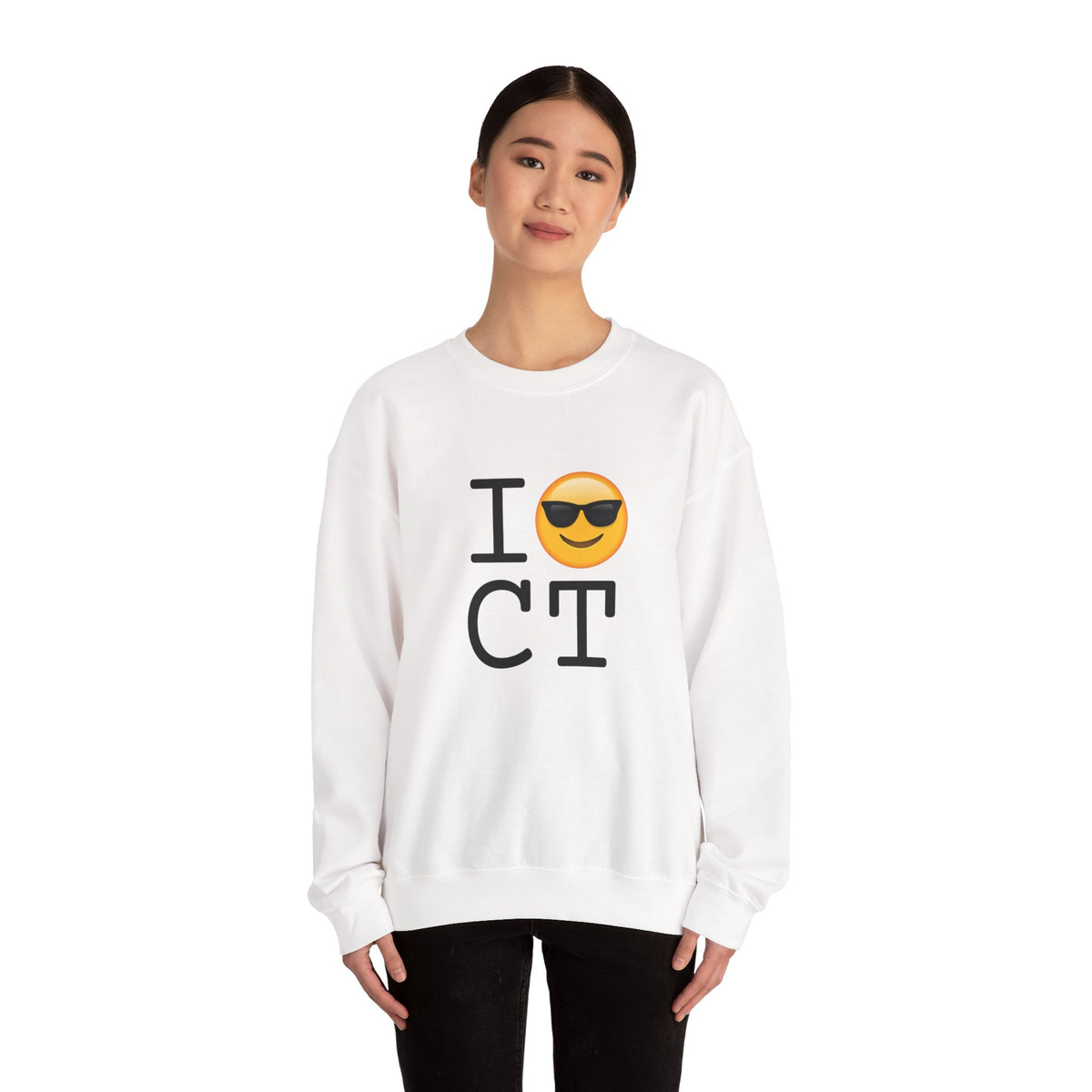 "I'm Cool with Connecticut" Sweatshirt