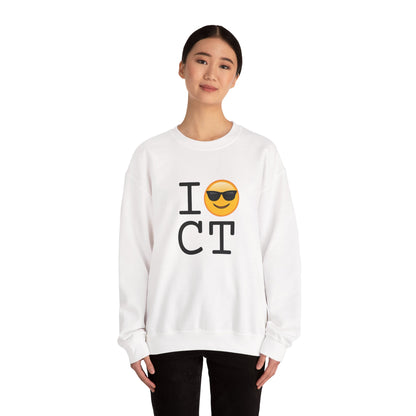 "I'm Cool with Connecticut" Sweatshirt