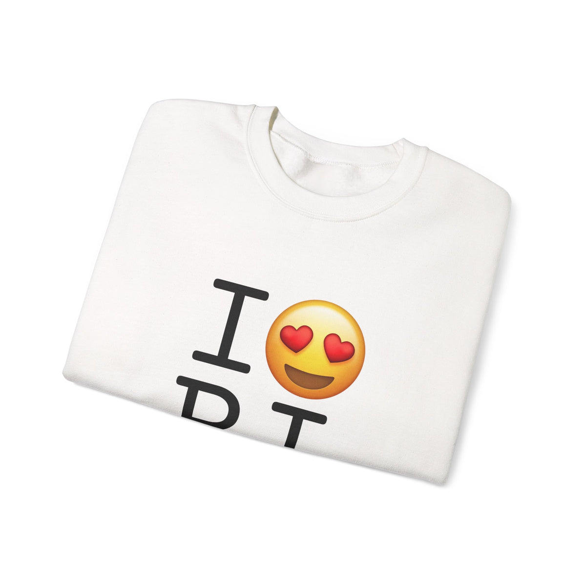 "I have Heart Eyes for Rhode Island" Sweatshirt