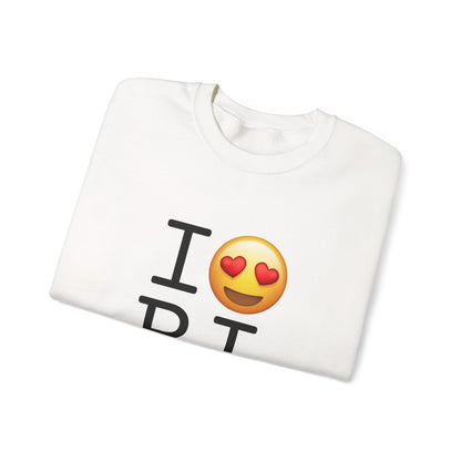"I have Heart Eyes for Rhode Island" Sweatshirt