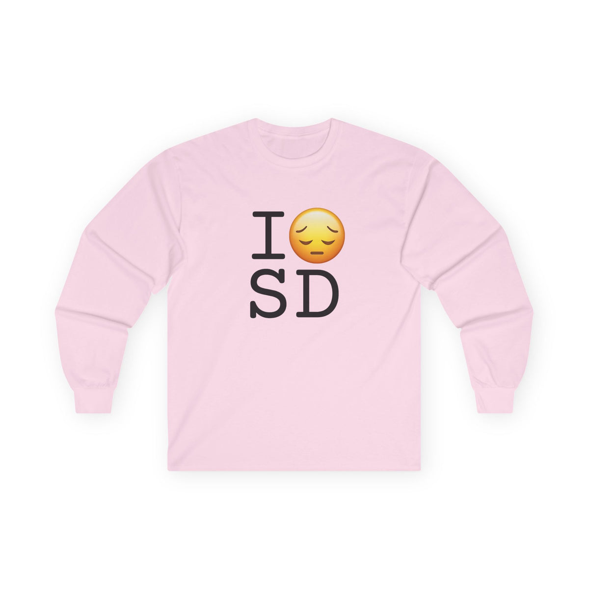 "I'm Depressed about South Dakota" Long Sleeve Shirt