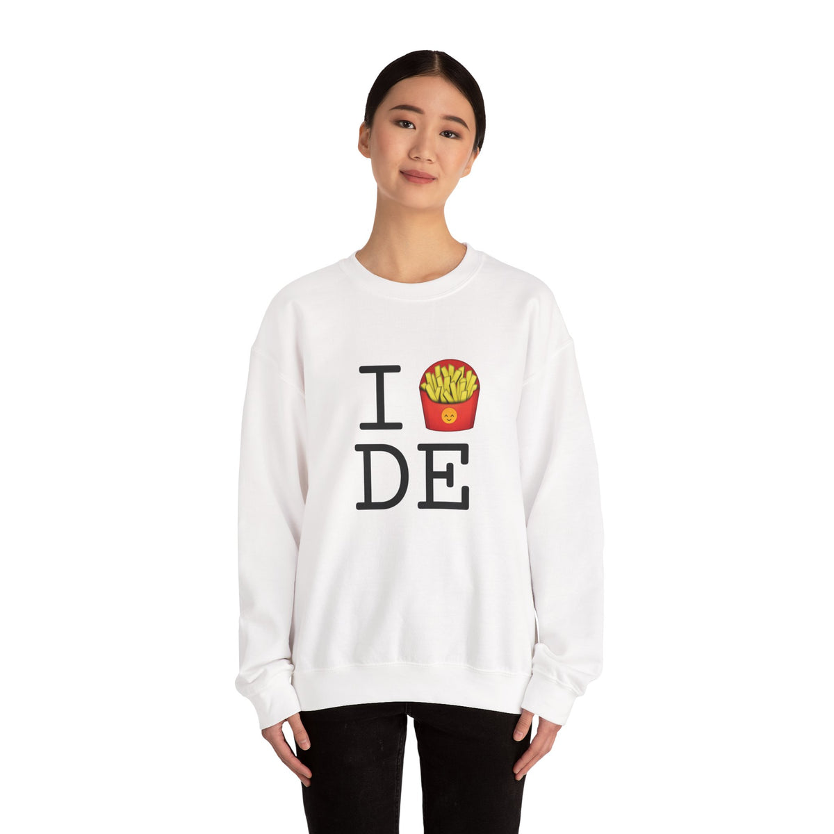 "I French Fries Delaware" Sweatshirt