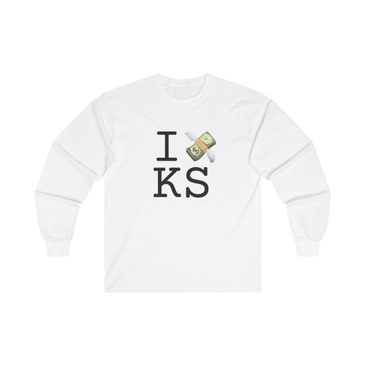 "I Lose Money in Kansas" Long Sleeve Shirt