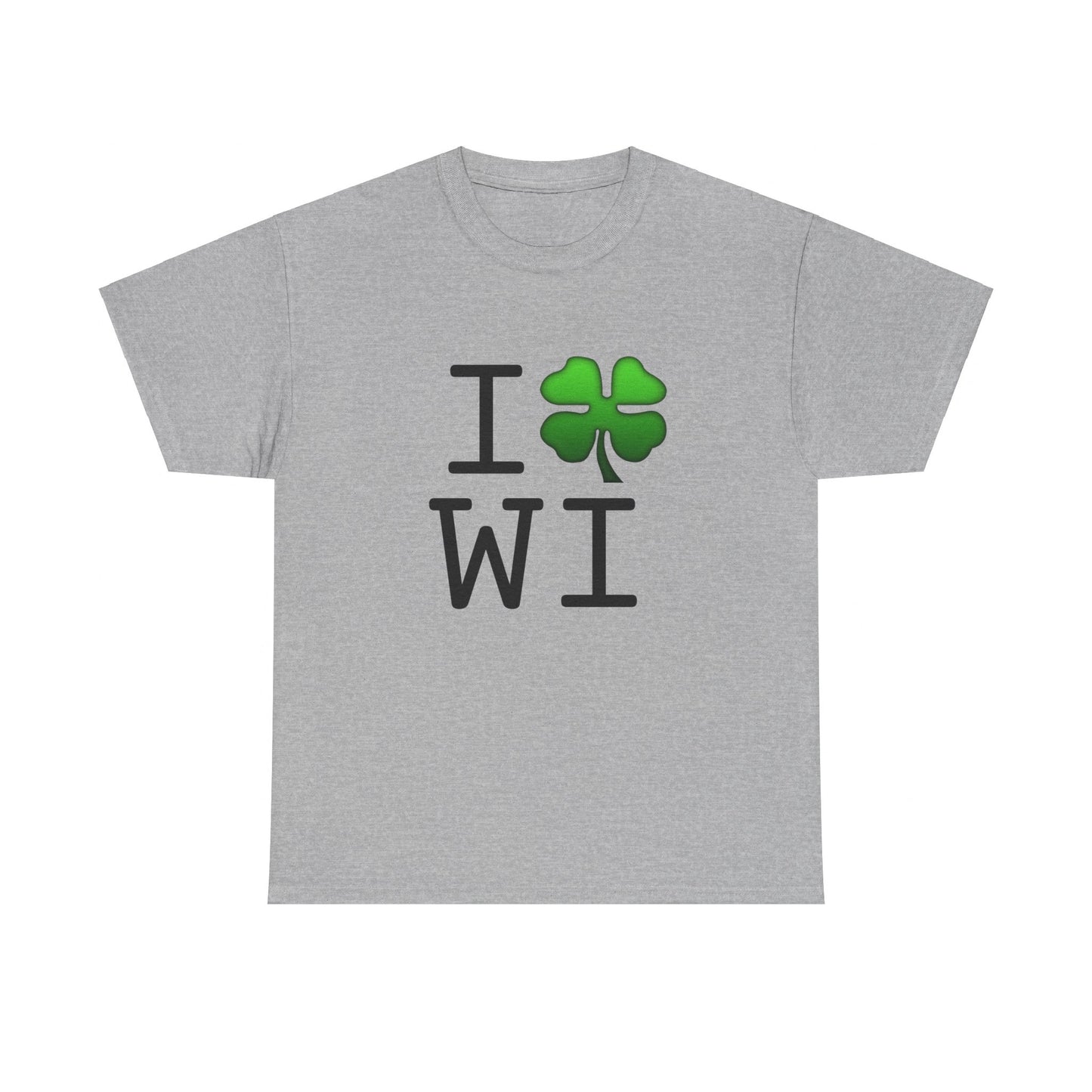 "I'm Lucky (Clover) in Wisconsin" Tee