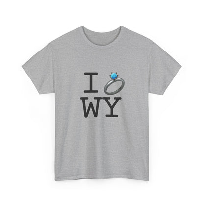"I'm Married to (Diamond Ring) Wyoming" Tee