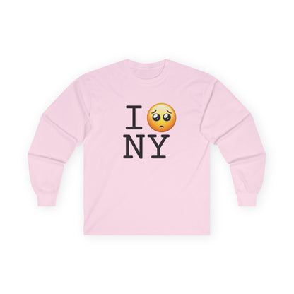 "I'm Begging about New York" Long Sleeve Shirt