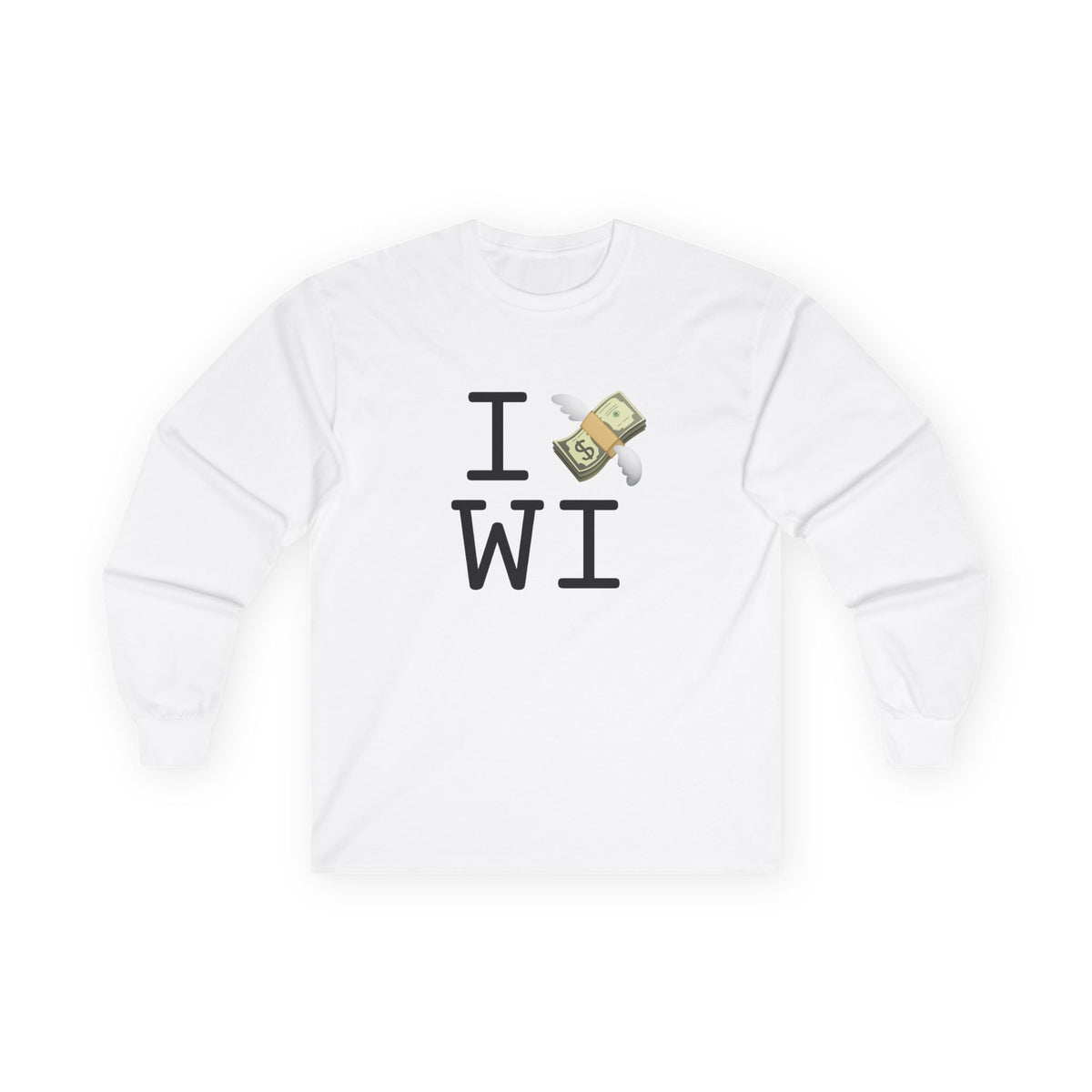 "I Lose Money in Wisconsin" Long Sleeve Shirt