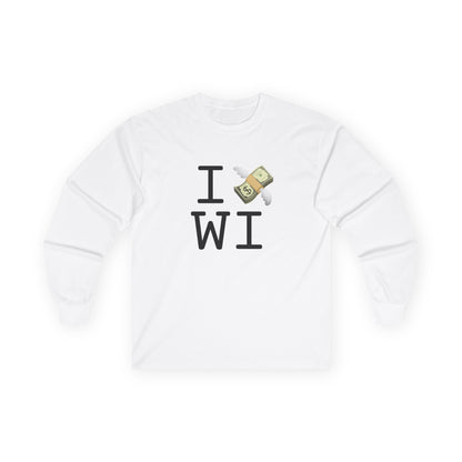 "I Lose Money in Wisconsin" Long Sleeve Shirt