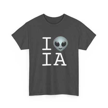 "I Feel Alien in Iowa" Tee