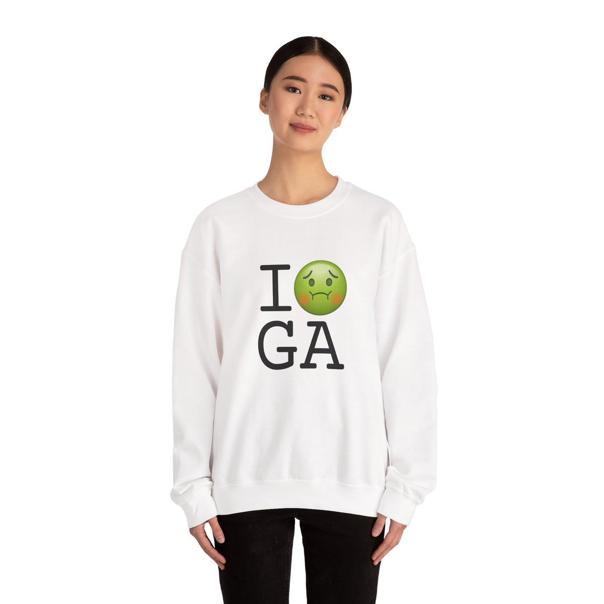 "I'm Nauseous about Georgia" Sweatshirt