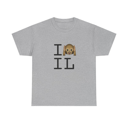 "I Don't Hear Illinois" Tee