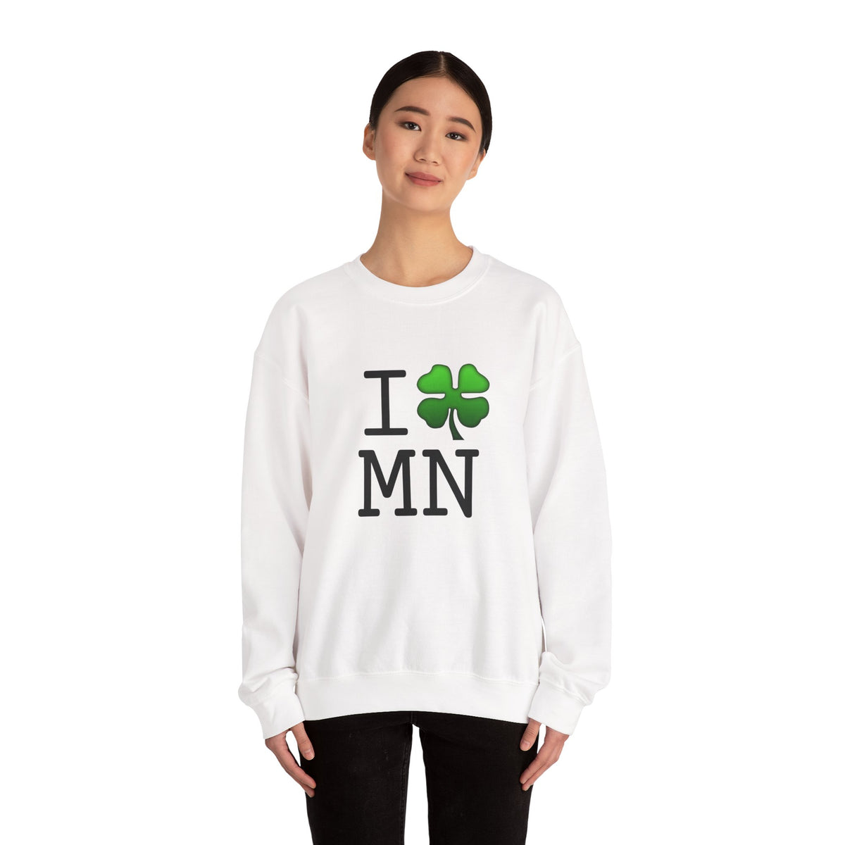 "I'm Lucky (Clover) in Minnesota" Sweatshirt