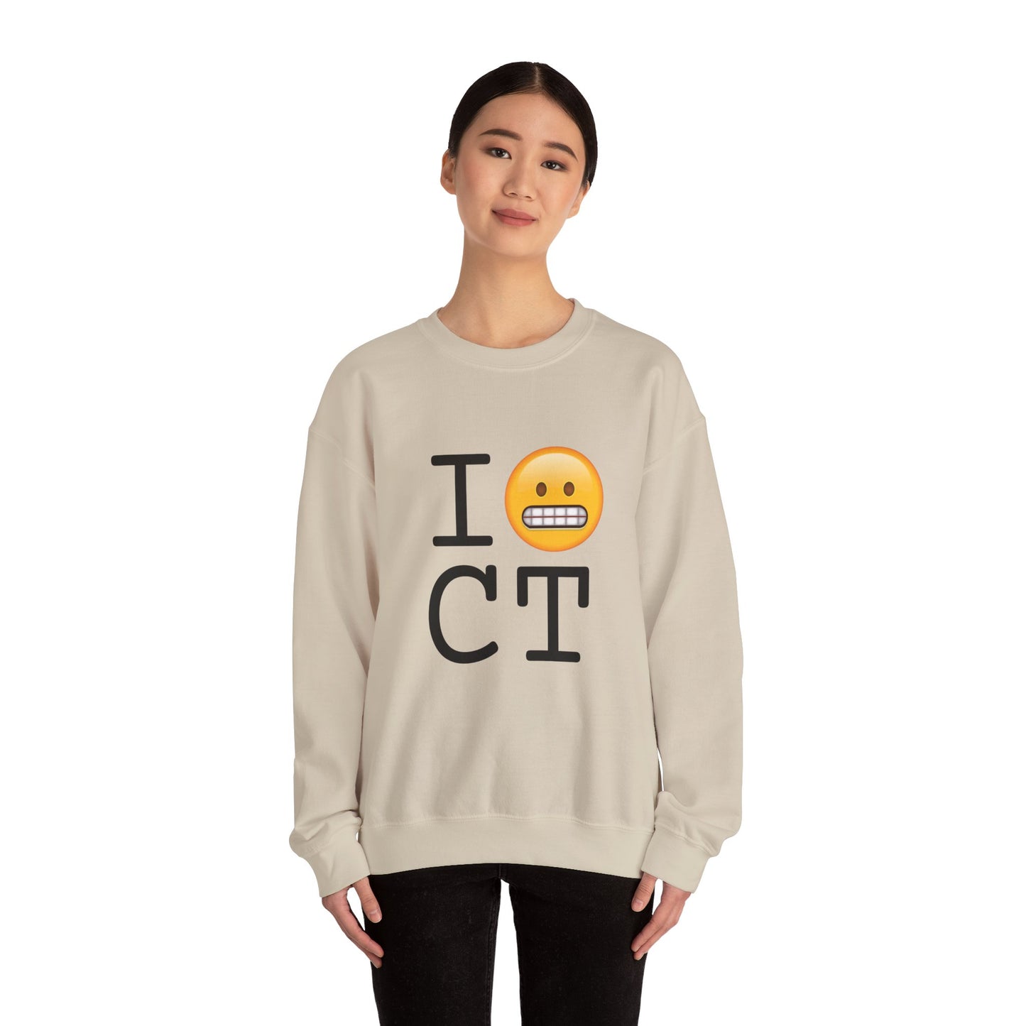 "I Grimace About Connecticut" Sweatshirt