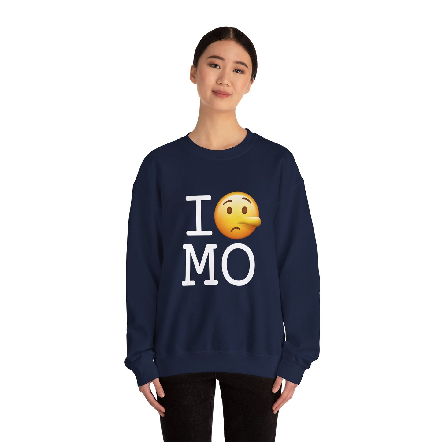 "I Lie about Missouri" Sweatshirt