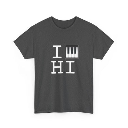 "I Piano Hawaii" Tee
