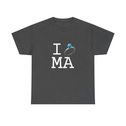 "I'm Married to (Diamond Ring) Massachusetts" Tee