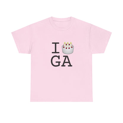 "I Birthday Cake Georgia" Tee