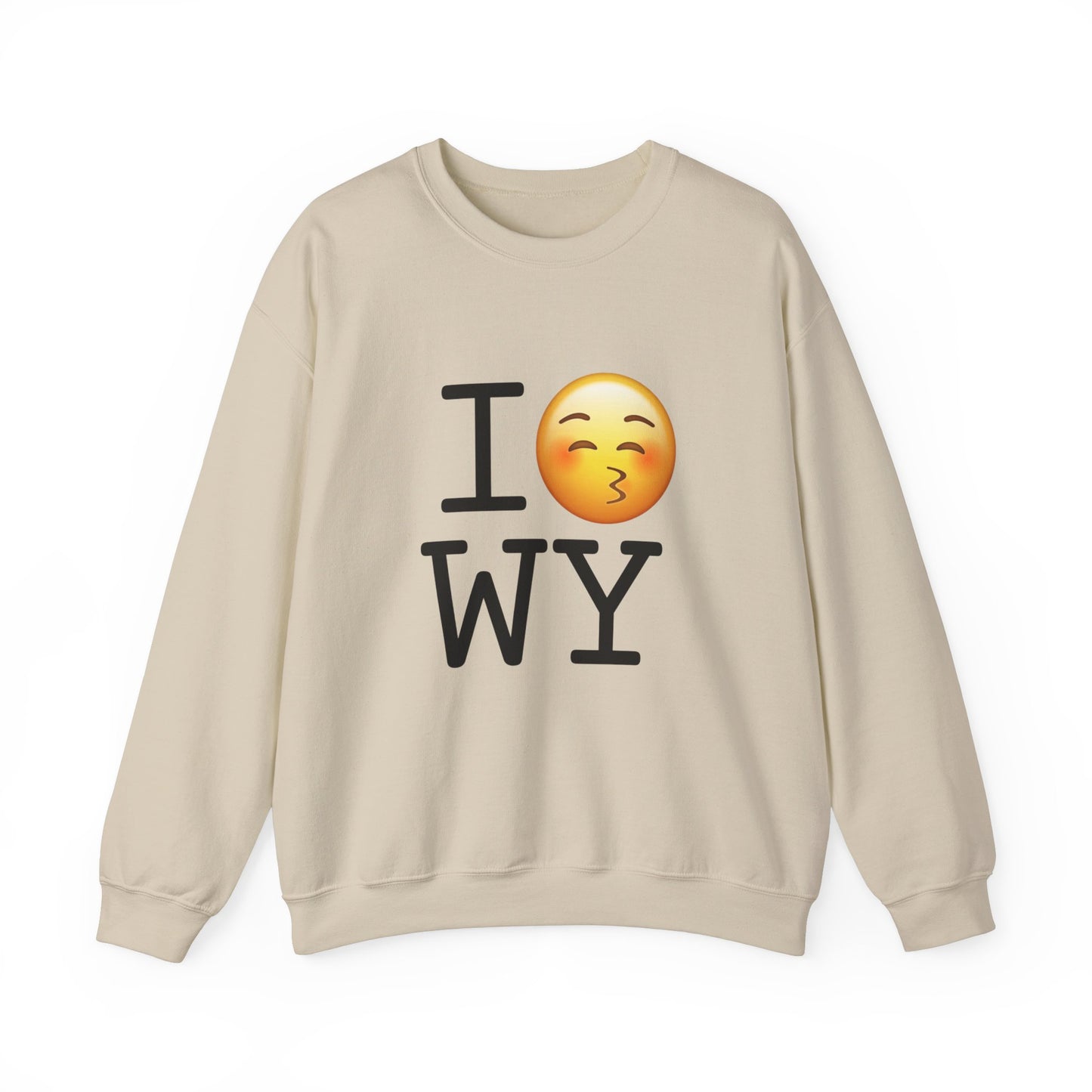 "I Kiss Wyoming" Sweatshirt