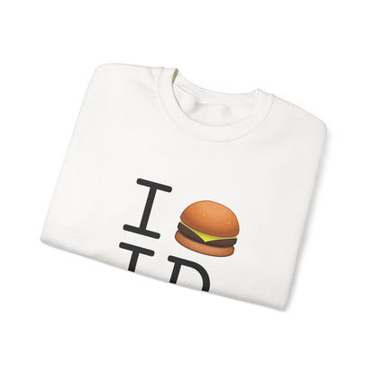 "I Cheeseburger Idaho" Sweatshirt