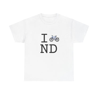 "I Bicycle North Dakota" Tee