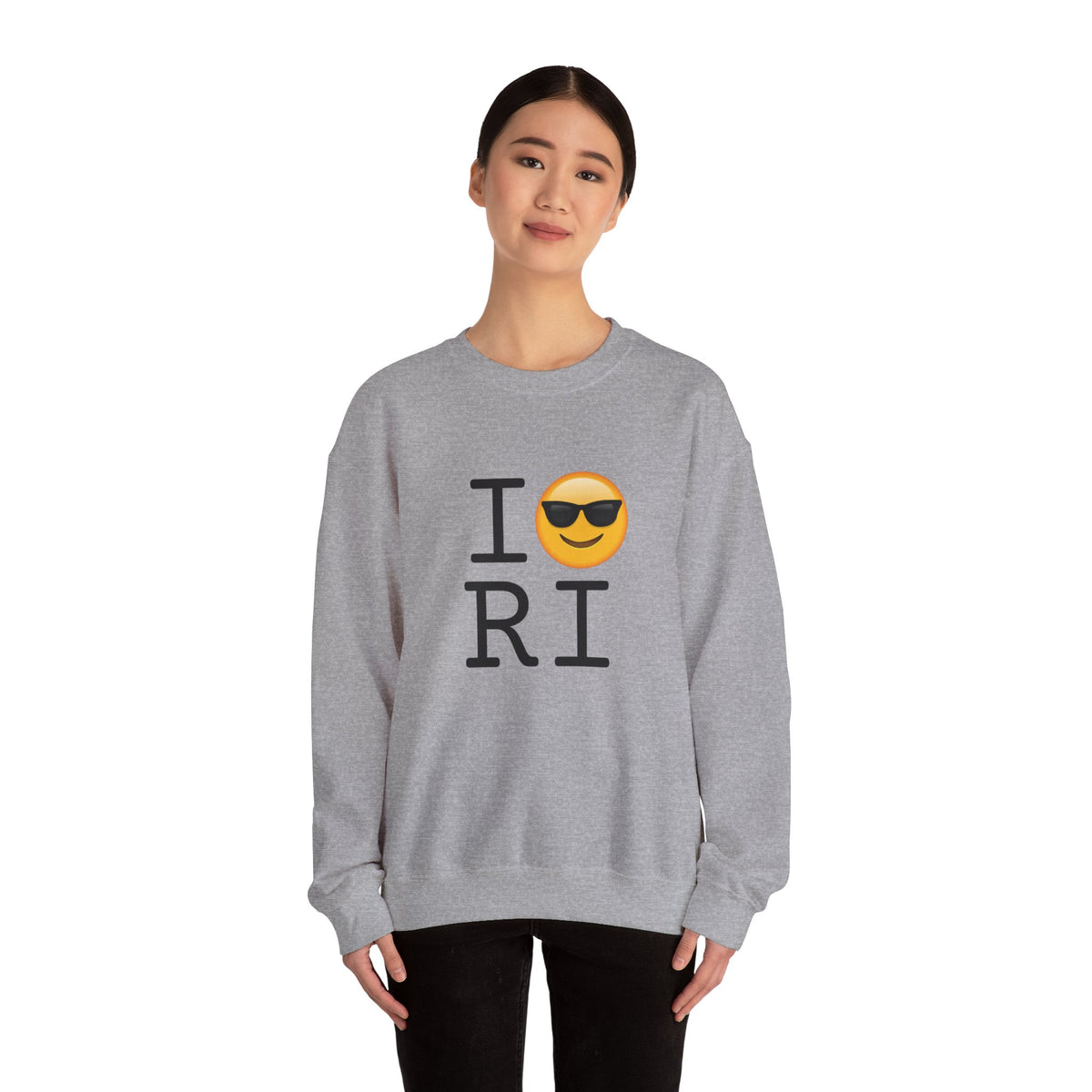 "I'm Cool with Rhode Island" Sweatshirt
