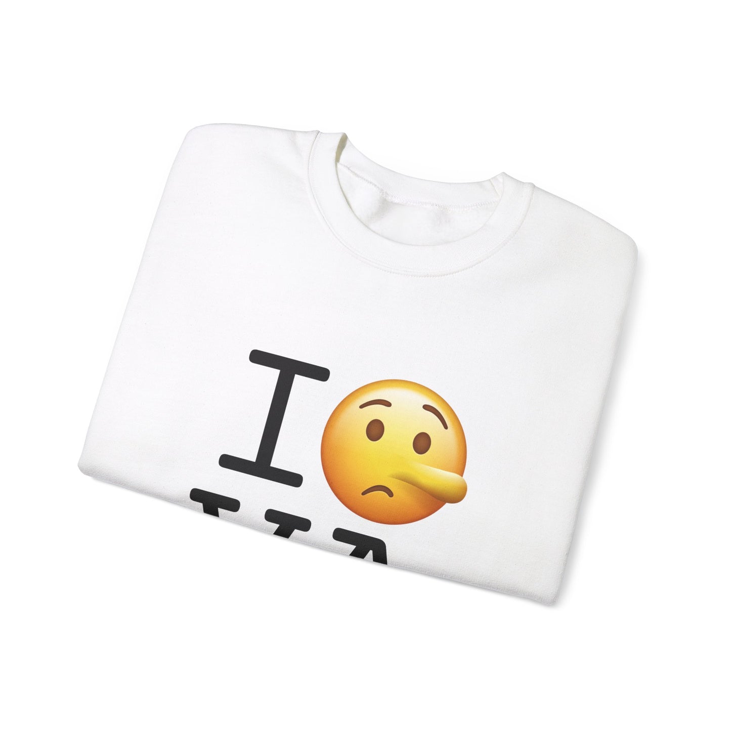 "I Lie about Virginia" Sweatshirt