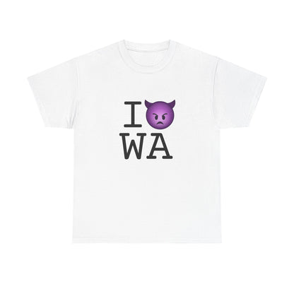 "I'm an Angry Devil about Washington" Tee