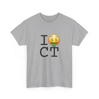 "I Get Rich in Connecticut" Tee