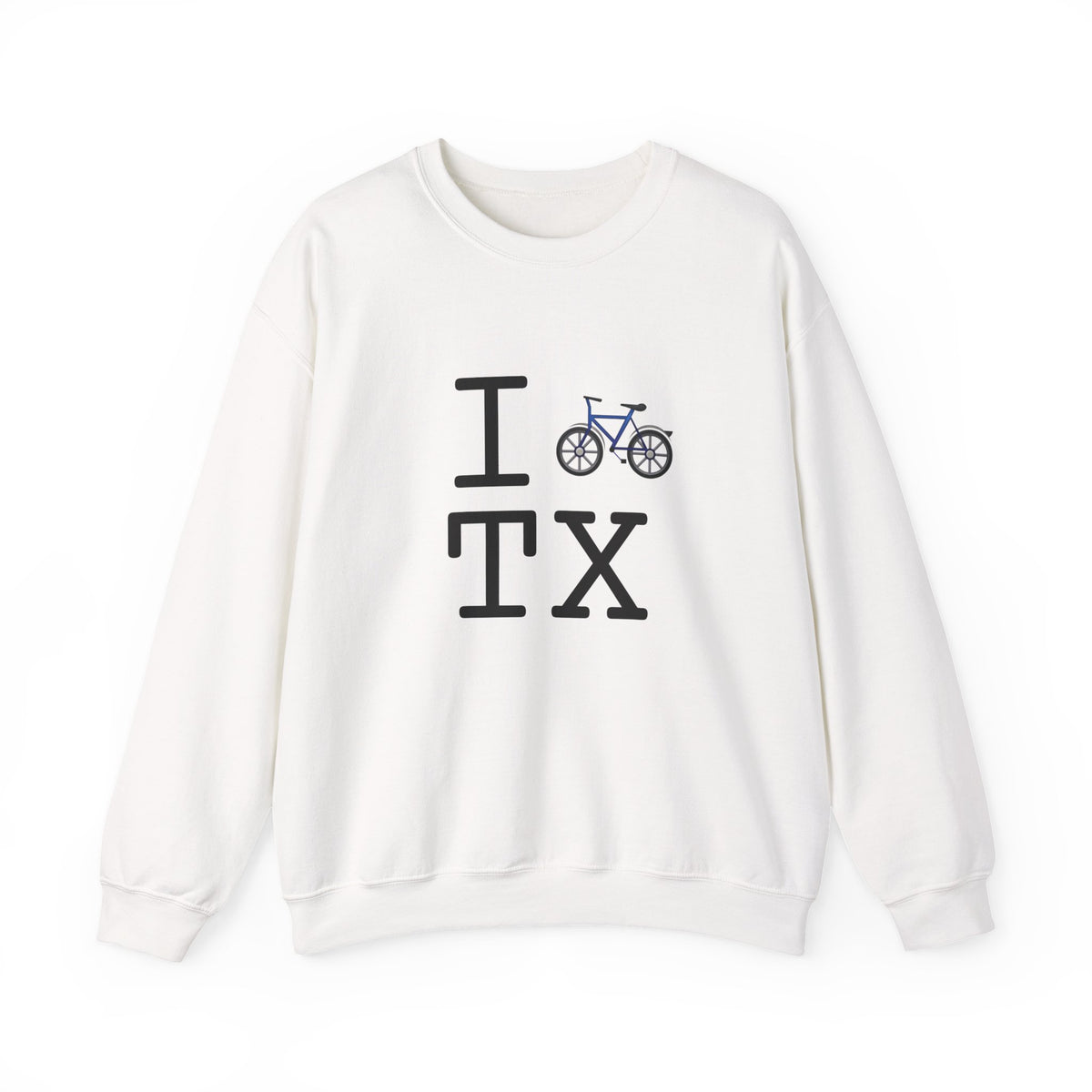 "I Bicycle Texas" Sweatshirt
