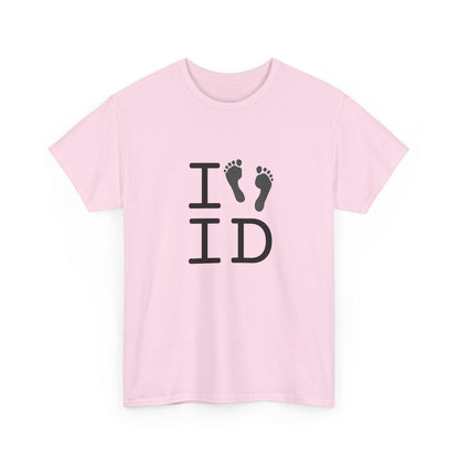 "I leave Footsteps in Idaho" Tee