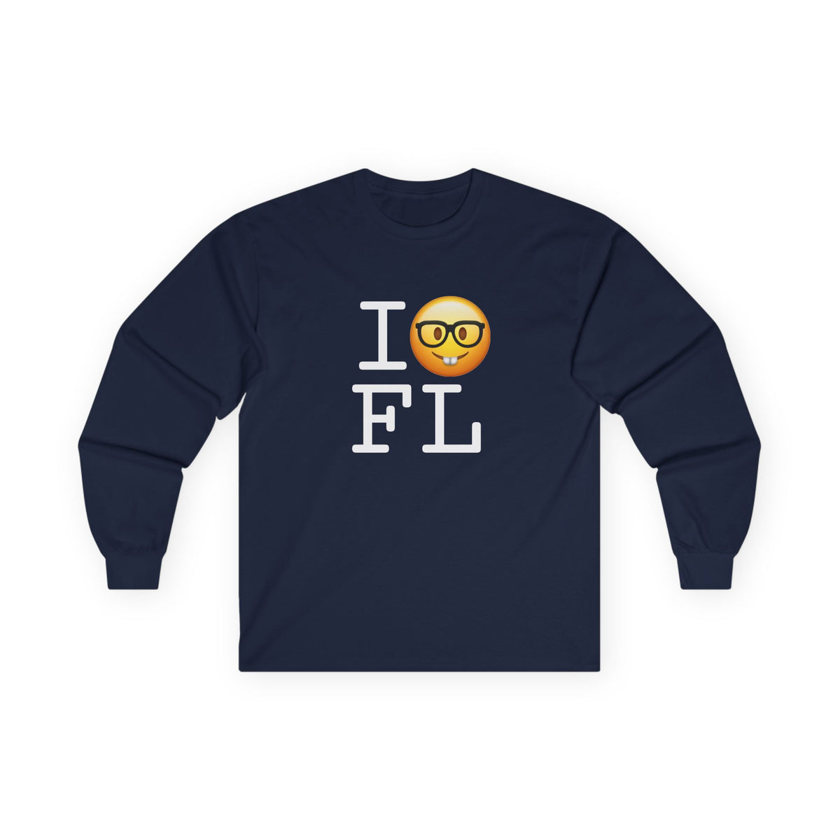 "I'm a Nerd about Florida" Long Sleeve Shirt