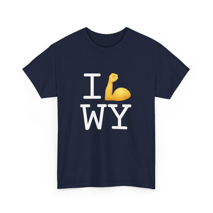 "I Flex in/on Wyoming" Tee