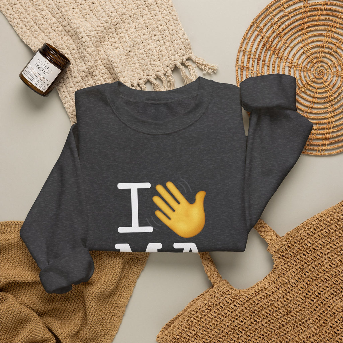 "I Wave at Massachusetts" Sweatshirt