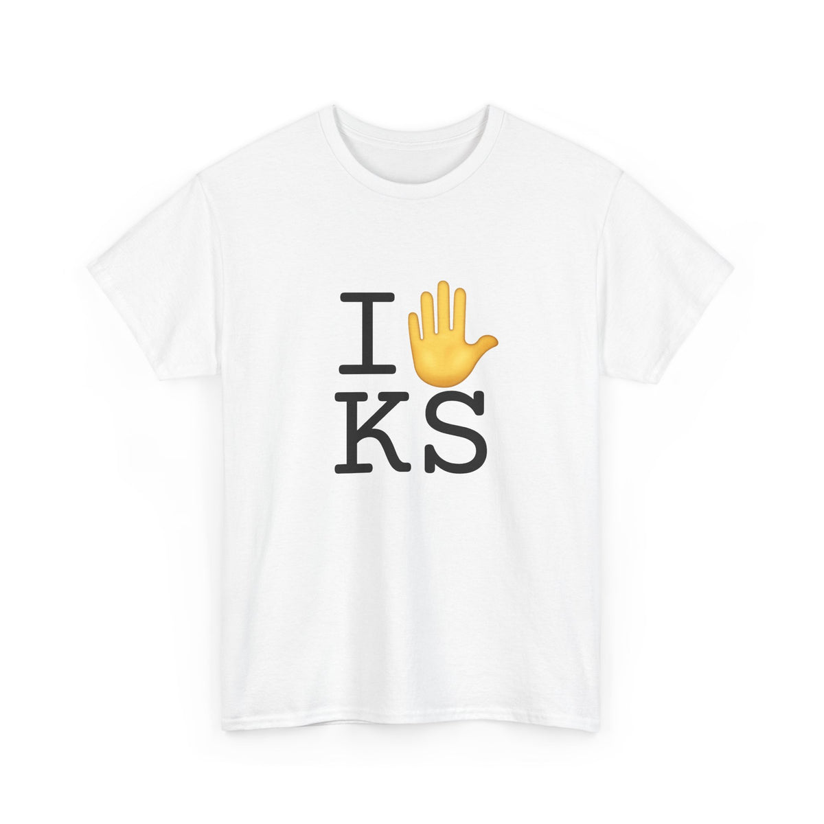 "I Stop (Raised Hand) Kansas" Tee