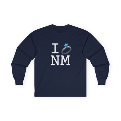 "I'm Married to (Diamond Ring) New Mexico" Long Sleeve Shirt