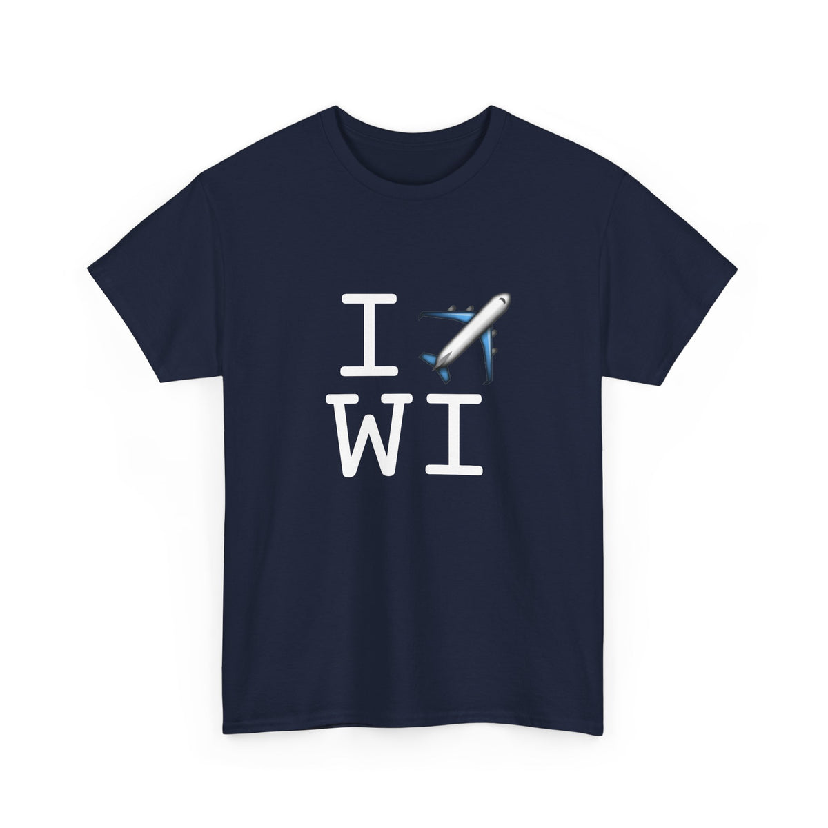 "I Fly Over Wisconsin" Tee